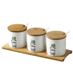 LOT DE POTS à épices en porcelaine - Service ancien identifié GRELL EUR 55,00 - FR