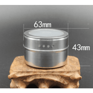Pot à Épices Inox Aimanté taille
