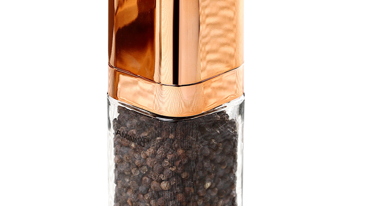 Moulin à Poivre Et Sel Manuel Sangcon - Acier Inox 140ml Broyeur Céramique Réglable