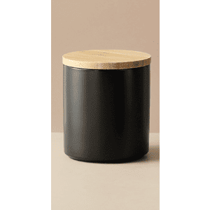 Pot Céramique à Épices 11cm Noir 1