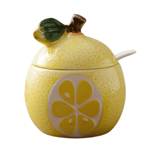 Pot en Céramique Japonais Citron Jaune