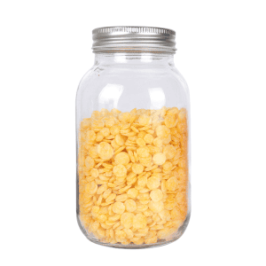 Bocal Alimentaire Verre Inox 1000ml